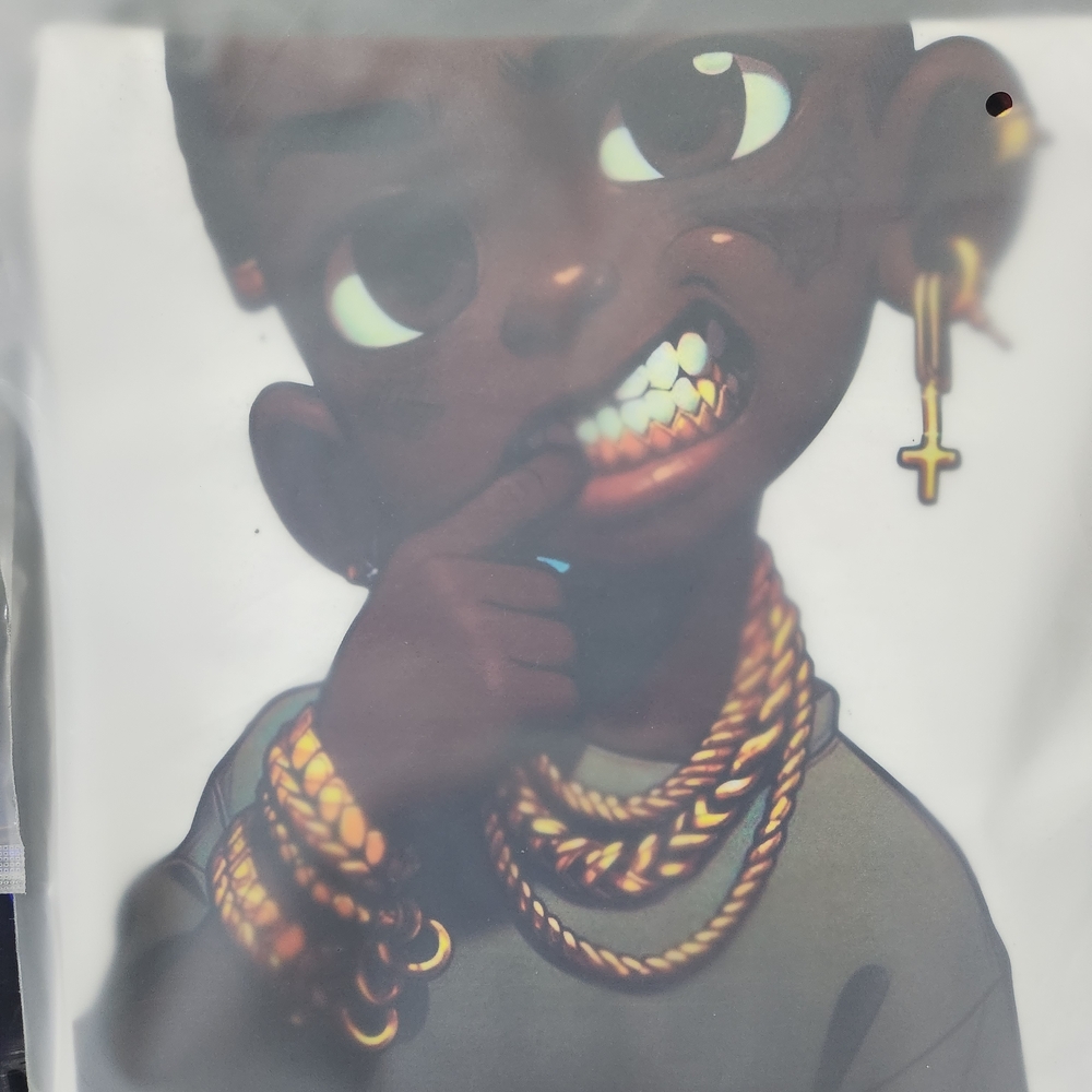 Adult Graphic T-Shirt with Gold Accents